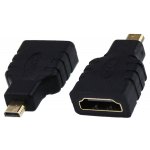 MICRO HDMI 15 Pro.fi.con golden plated digital adaptor, άριστης ποιότητας επίχρυσος μετατροπέας σύνδεσης ψηφιακού σήματος HD θηλυκού τύπου A σε αρσενικό D